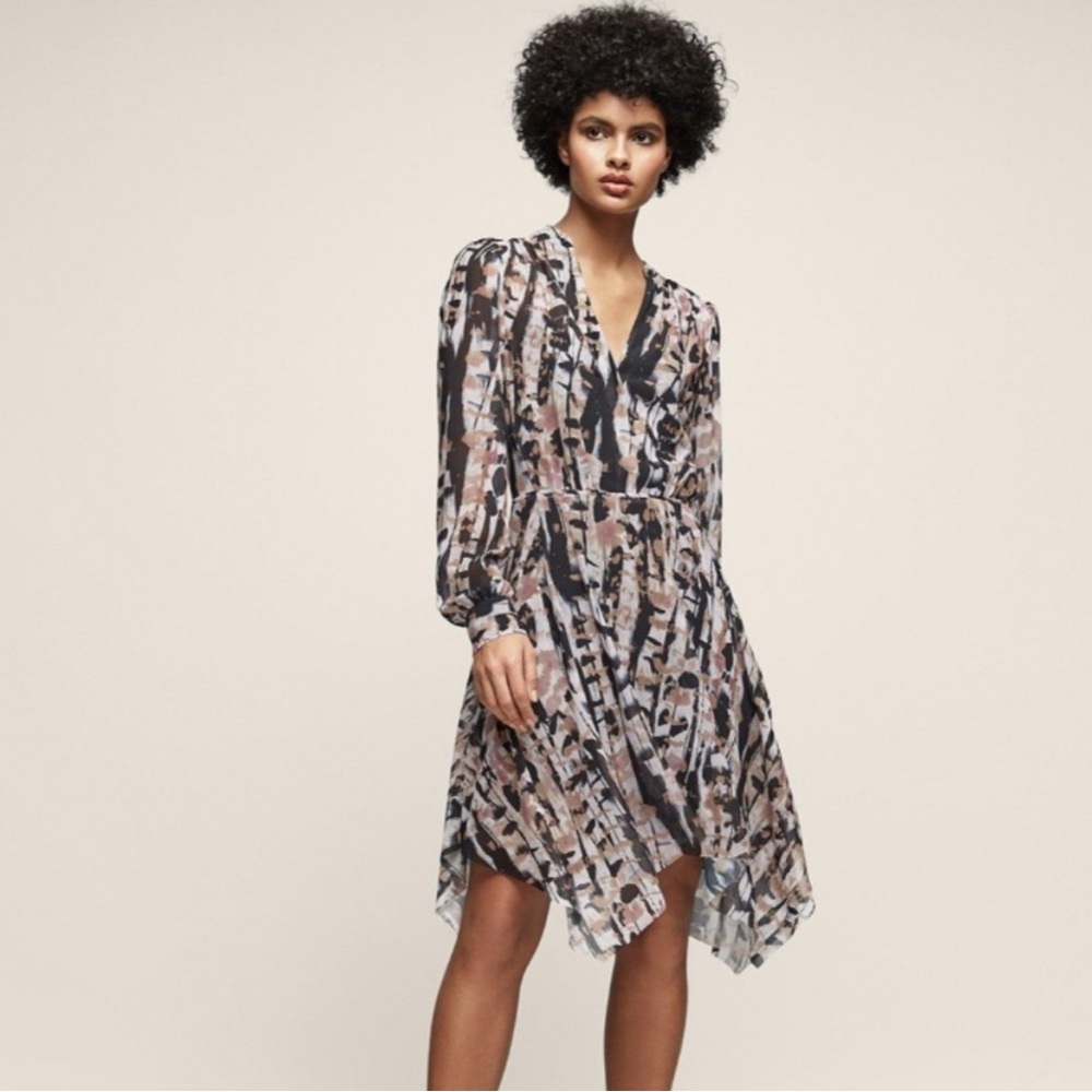 Reiss Maine Printed Dress